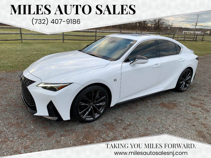 2022 Lexus IS 350 for sale at Miles Auto Sales in Jackson NJ