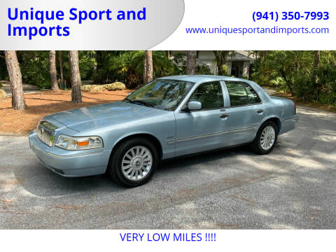 2009 Mercury Grand Marquis for sale at Unique Sport and Imports in Sarasota FL