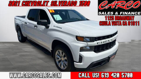 2021 Chevrolet Silverado 1500 for sale at CARCO SALES & FINANCE in Chula Vista CA