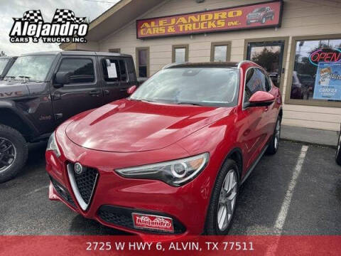 2018 Alfa Romeo Stelvio for sale at Alejandro Cars & Trucks Inc in Alvin TX