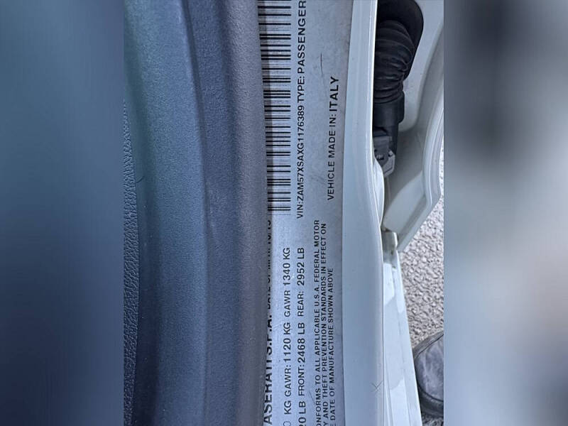 2016 Maserati Ghibli