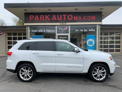 2015 Jeep Grand Cherokee for sale at Park Auto LLC in Palmer MA