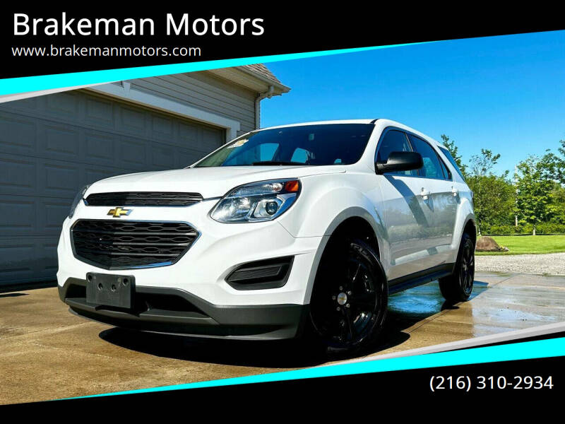 2016 Chevrolet Equinox for sale at Brakeman Motors in Painesville OH