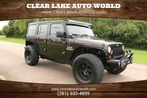 2013 Jeep Wrangler Unlimited for sale at Clear Lake Auto World in League City TX