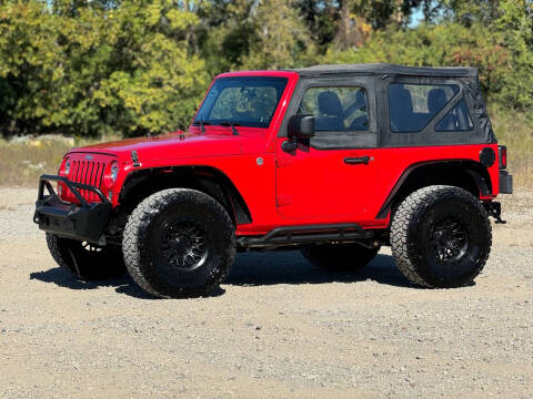 2014 Jeep Wrangler for sale at OVERDRIVE AUTO SALES, LLC. in Clarksville IN