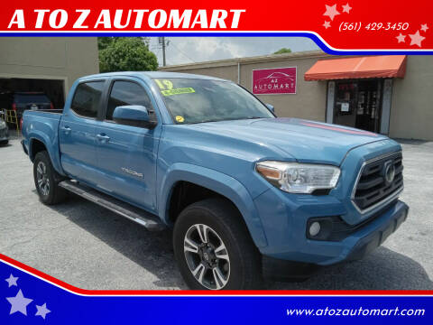 2019 Toyota Tacoma for sale at A TO Z  AUTOMART in West Palm Beach FL