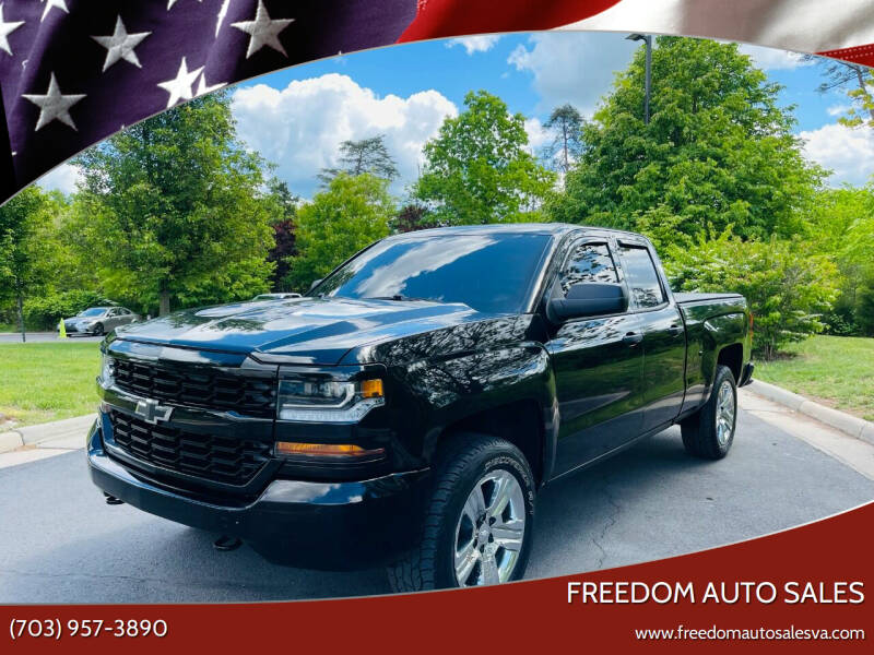 2016 Chevrolet Silverado 1500 for sale at Freedom Auto Sales in Chantilly VA