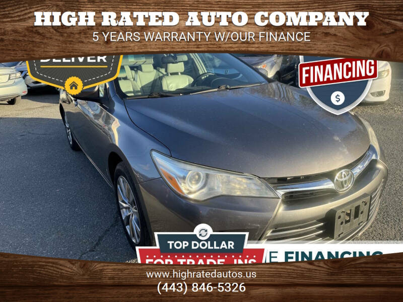 2016 Toyota Camry XLE