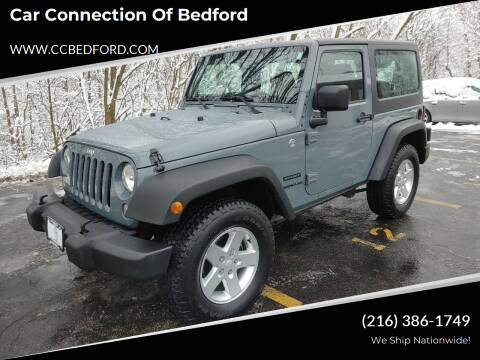 2015 Jeep Wrangler for sale at Car Connection of Bedford in Bedford OH