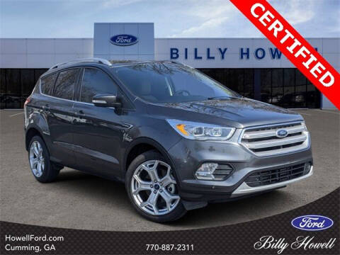 2019 Ford Escape for sale at BILLY HOWELL FORD LINCOLN in Cumming GA
