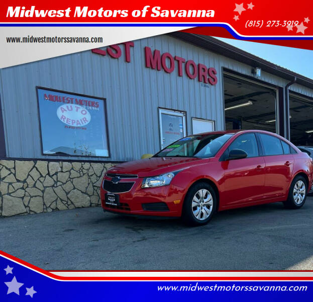 2014 Chevrolet Cruze for sale at Midwest Motors of Savanna in Savanna IL