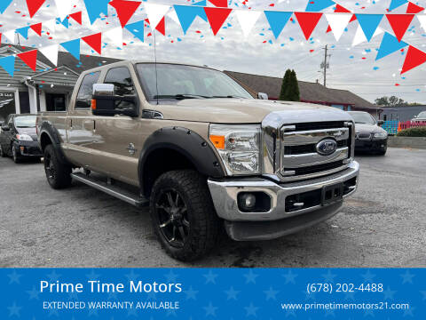 2014 Ford F-250 Super Duty for sale at Prime Time Motors in Marietta GA