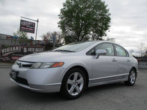 2008 Honda Civic for sale at Vigeants Auto Sales Inc in Lowell MA