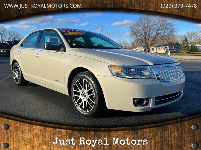 2008 Lincoln MKZ for sale at Just Royal Motors in Omro WI