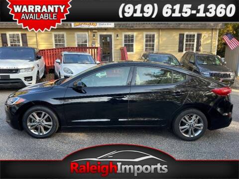 2017 Hyundai Elantra for sale at Raleigh Imports in Raleigh NC