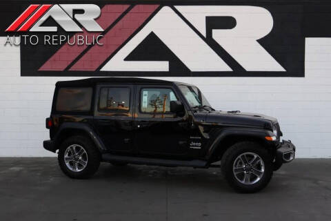 2018 Jeep Wrangler Unlimited for sale at Auto Republic Fullerton in Fullerton CA