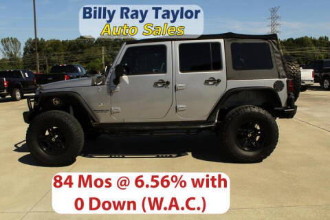 2015 Jeep Wrangler Unlimited for sale at Billy Ray Taylor Auto Sales in Cullman AL