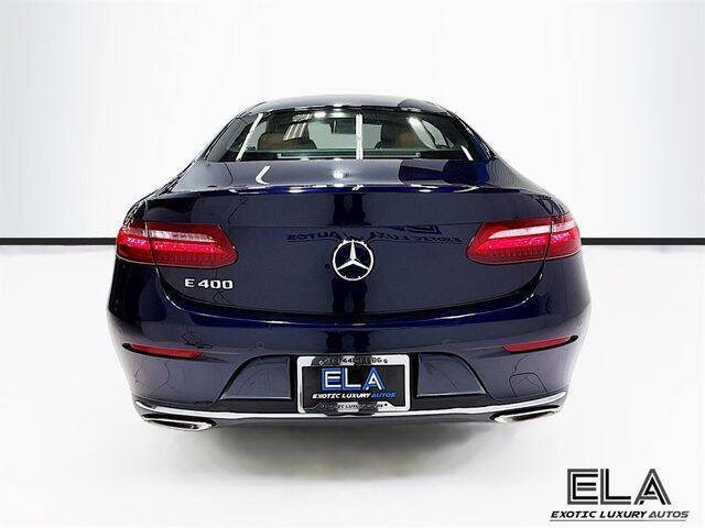 2018 Mercedes-Benz E-Class E 400