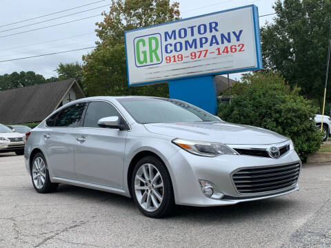 2013 Toyota Avalon for sale at GR Motor Company in Garner NC