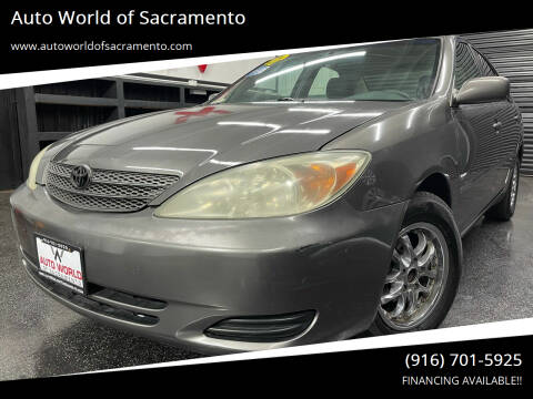 2004 Toyota Camry for sale at Auto World of Sacramento - Elder Creek location in Sacramento CA