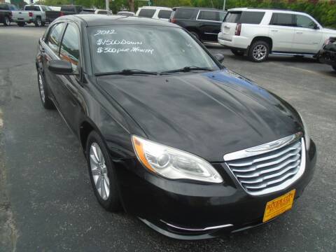 2012 Chrysler 200 for sale at River City Auto Sales in Cottage Hills IL
