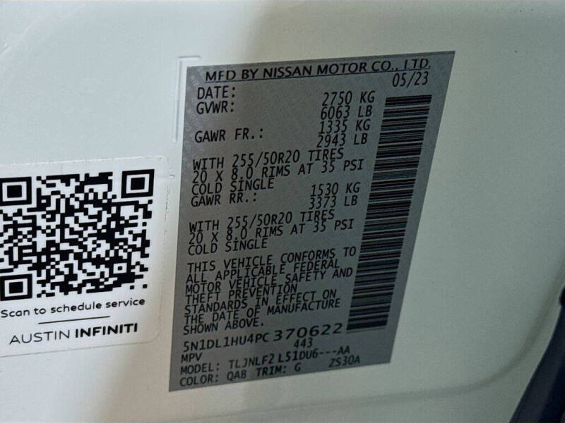 2023 Infiniti QX60 Autograph