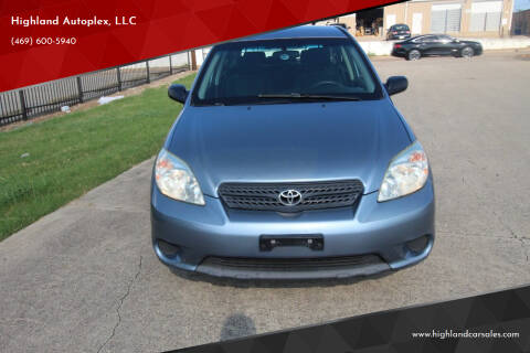 2007 Toyota Matrix for sale at Highland Autoplex, LLC in Dallas TX