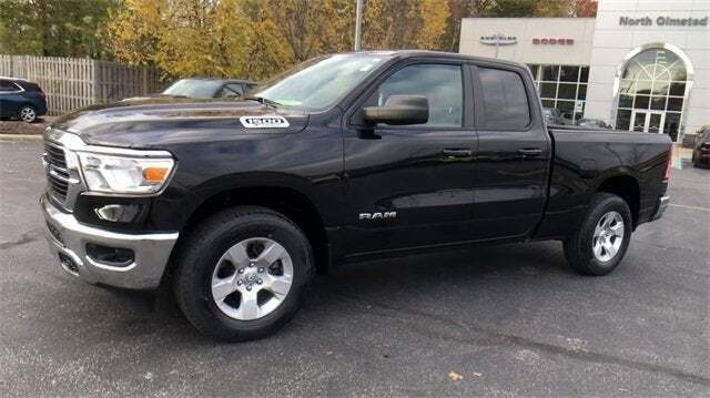 Used 2021 RAM Ram 1500 Pickup Big Horn/Lone Star with VIN 1C6RRFBG4MN626550 for sale in North Olmsted, OH