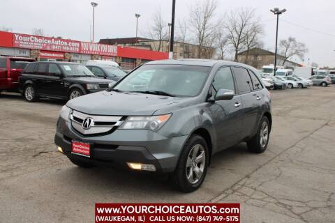 2009 Acura MDX for sale at Your Choice Autos - Waukegan in Waukegan IL