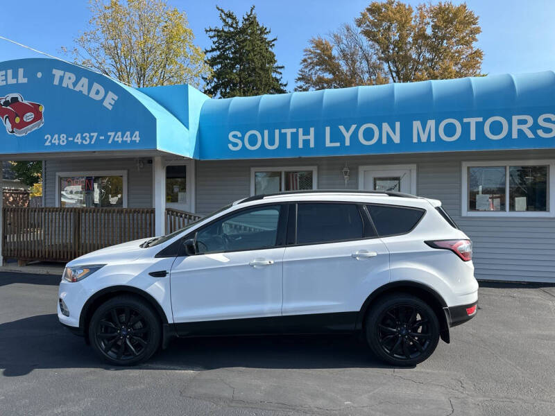 2018 Ford Escape for sale at South Lyon Motors INC in South Lyon MI