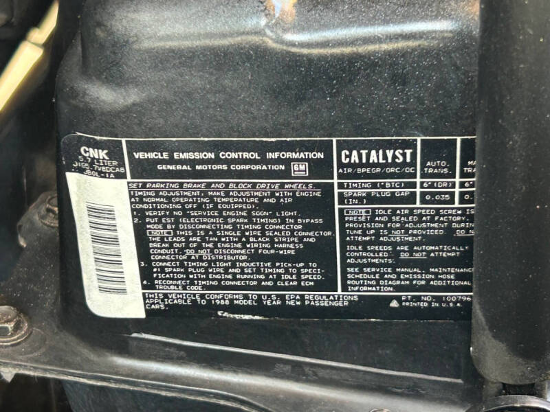 1988 Chevrolet Corvette