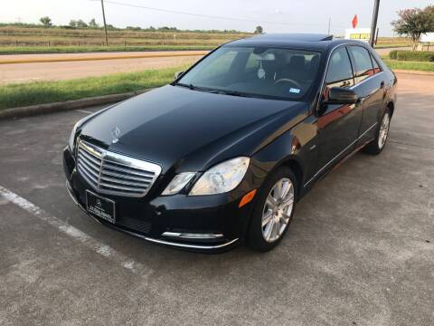 2012 Mercedes-Benz E-Class for sale at Best Ride Auto Sale in Houston TX