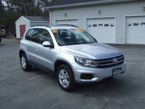 2015 Volkswagen Tiguan for sale at DUVAL AUTO SALES in Turner ME