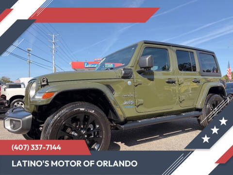 2021 Jeep Wrangler Unlimited Sahara 4xe