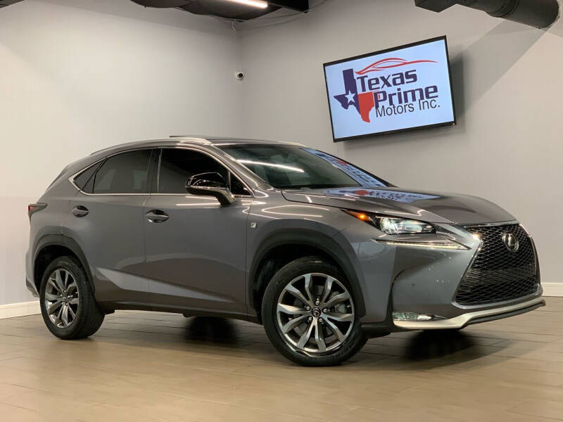 2017 Lexus NX 200t for sale at Texas Prime Motors in Houston TX