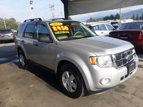 2012 Ford Escape for sale at Low Auto Sales in Sedro Woolley WA