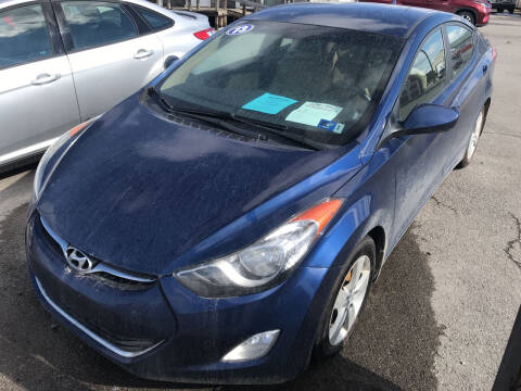 2013 Hyundai Elantra for sale at RACEN AUTO SALES LLC in Buckhannon WV