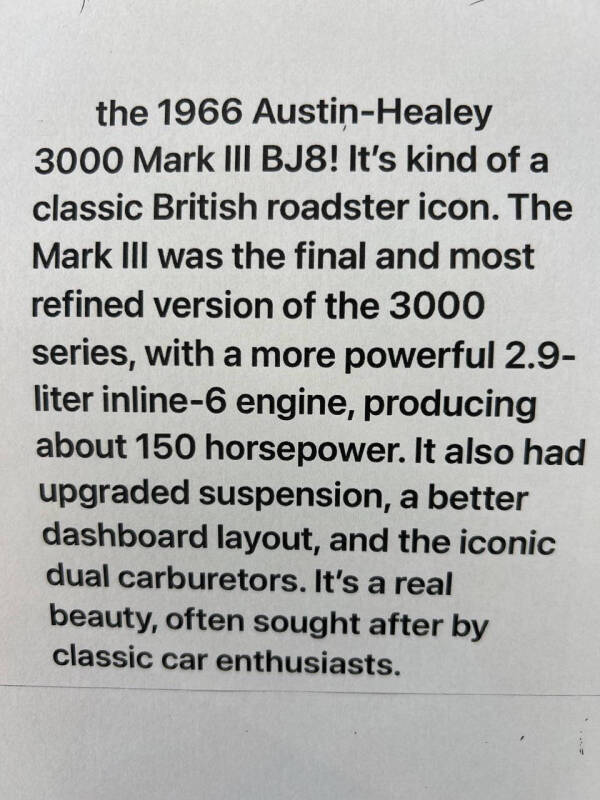 1966 Austin-Healey Sprite MKIII