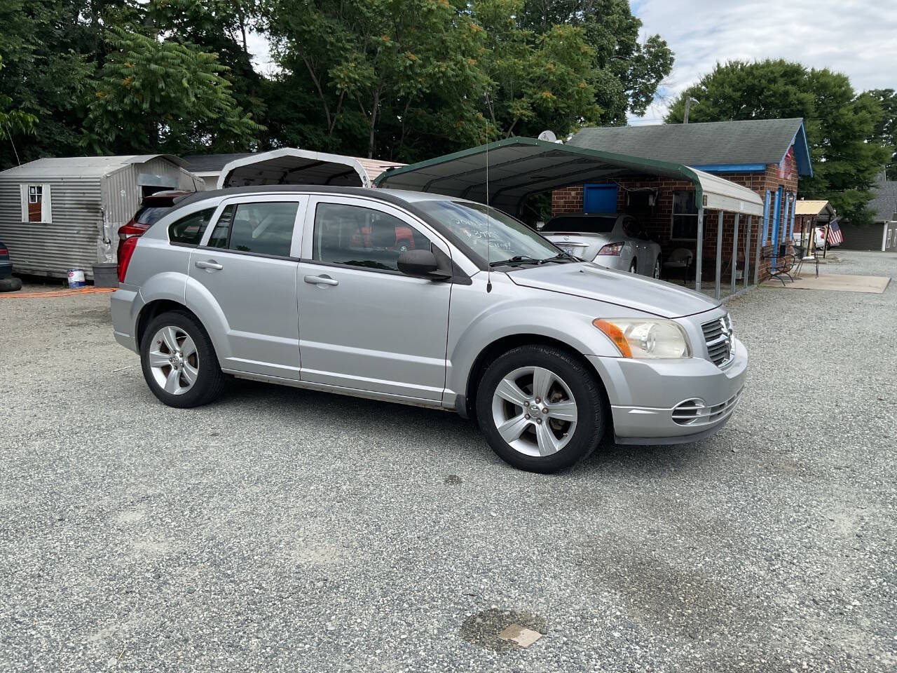 Silver 2010 Dodge Caliber SXT SXT 4dr Wagon 2