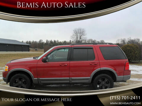 2003 Ford Explorer for sale at Bemis Auto Sales in Crivitz WI