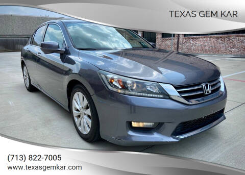 2015 Honda Accord for sale at Texas Gem Kar in Pottsboro TX