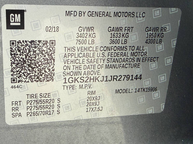 2018 GMC Yukon XL Denali