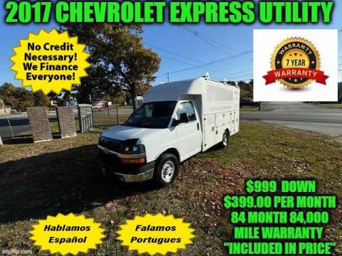 2017 Chevrolet Express for sale at D&D Auto Sales, LLC in Rowley MA