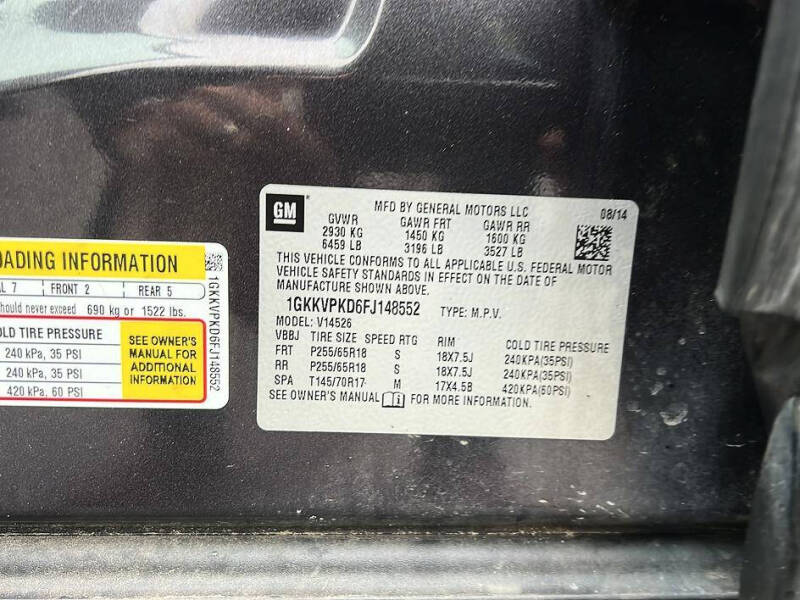 2015 GMC Acadia SLE-2
