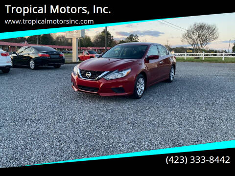 2017 Nissan Altima for sale at Tropical Motors, Inc. in Riceville TN