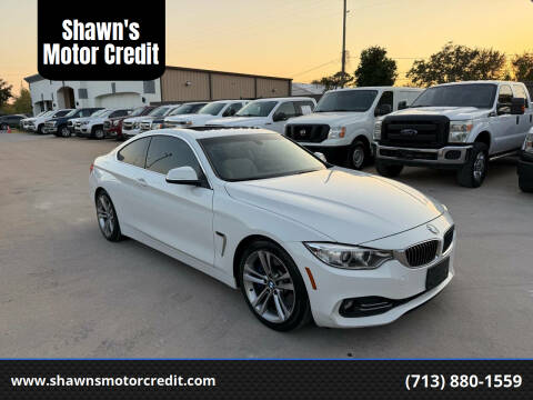 2015 BMW 4 Series for sale at Shawn's Motor Credit in Houston TX