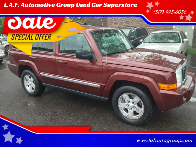 2008 Jeep Commander for sale at L.A.F. Automotive Group Used Car Superstore in Lansing MI