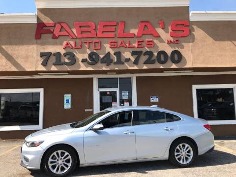 2018 Chevrolet Malibu for sale at Fabela's Auto Sales Inc. in South Houston TX