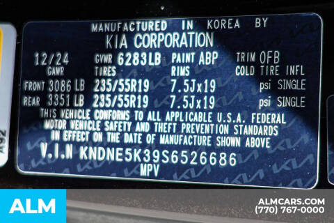 2025 Kia Carnival SX