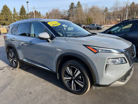 2021 Nissan Rogue for sale at Thompson Motors LLC in Attica NY